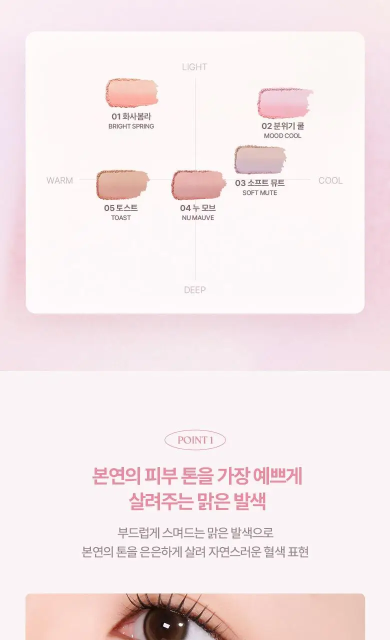 [다굽자/아이돌샤라웃]웨이크메이크 믹스 블러링 볼륨&쉬어 브리즈 블러셔 상세페이지 3